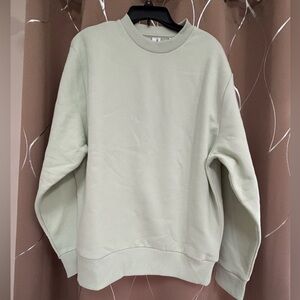 Collusion Mint Green Oversized Crew Neck Sweatshirt Men’s Small Women’s Medium